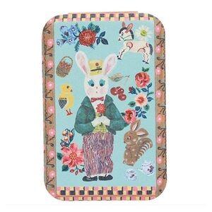 Nathalie Lete! Flip compact mirror, card holder. Japan Import. Brand New!